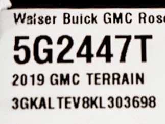 Used 2019 BLUE STEEL METALLIC GMC SLE image 31