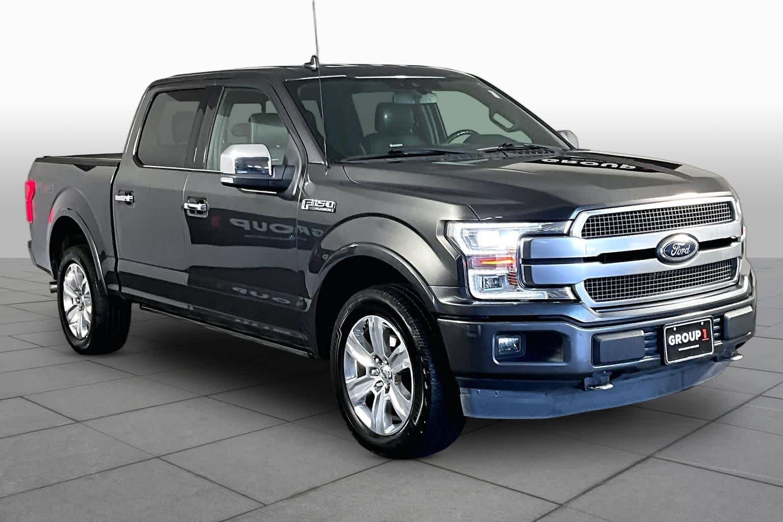 Used 2018 Magnetic Metallic Ford Platinum image 3