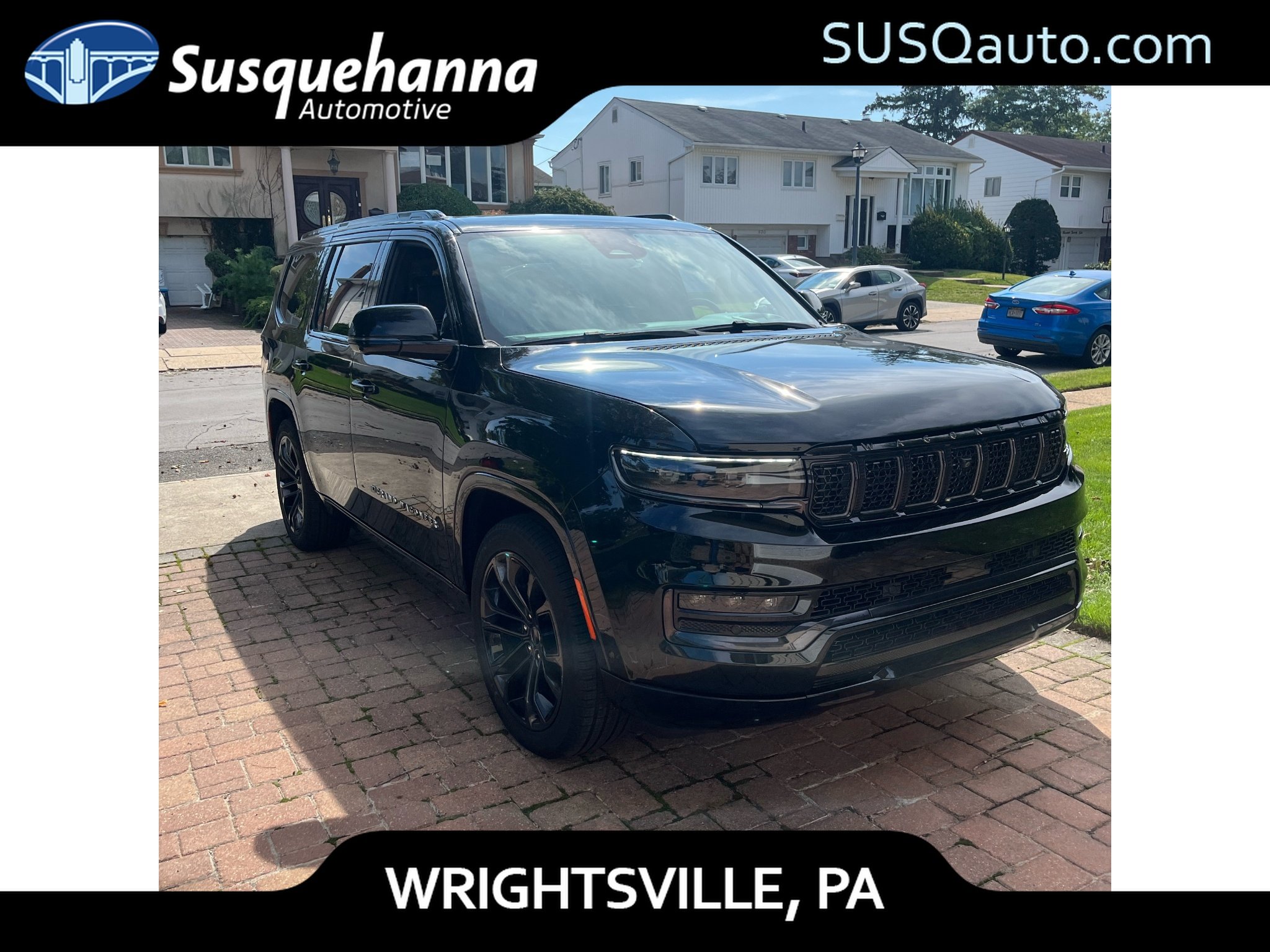 Used 2024 Diamond Black Crystal Pearlcoat Jeep Series II Obsidian image 1