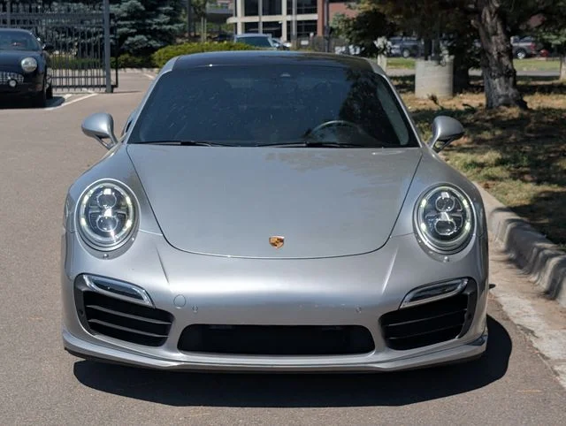 Used 2014 GT Silver Metallic Porsche Turbo S image 6