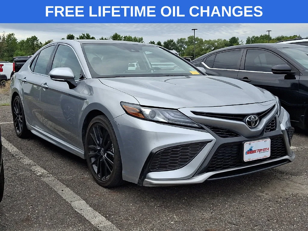 Used 2022 Silver Toyota XSE AWD image 1