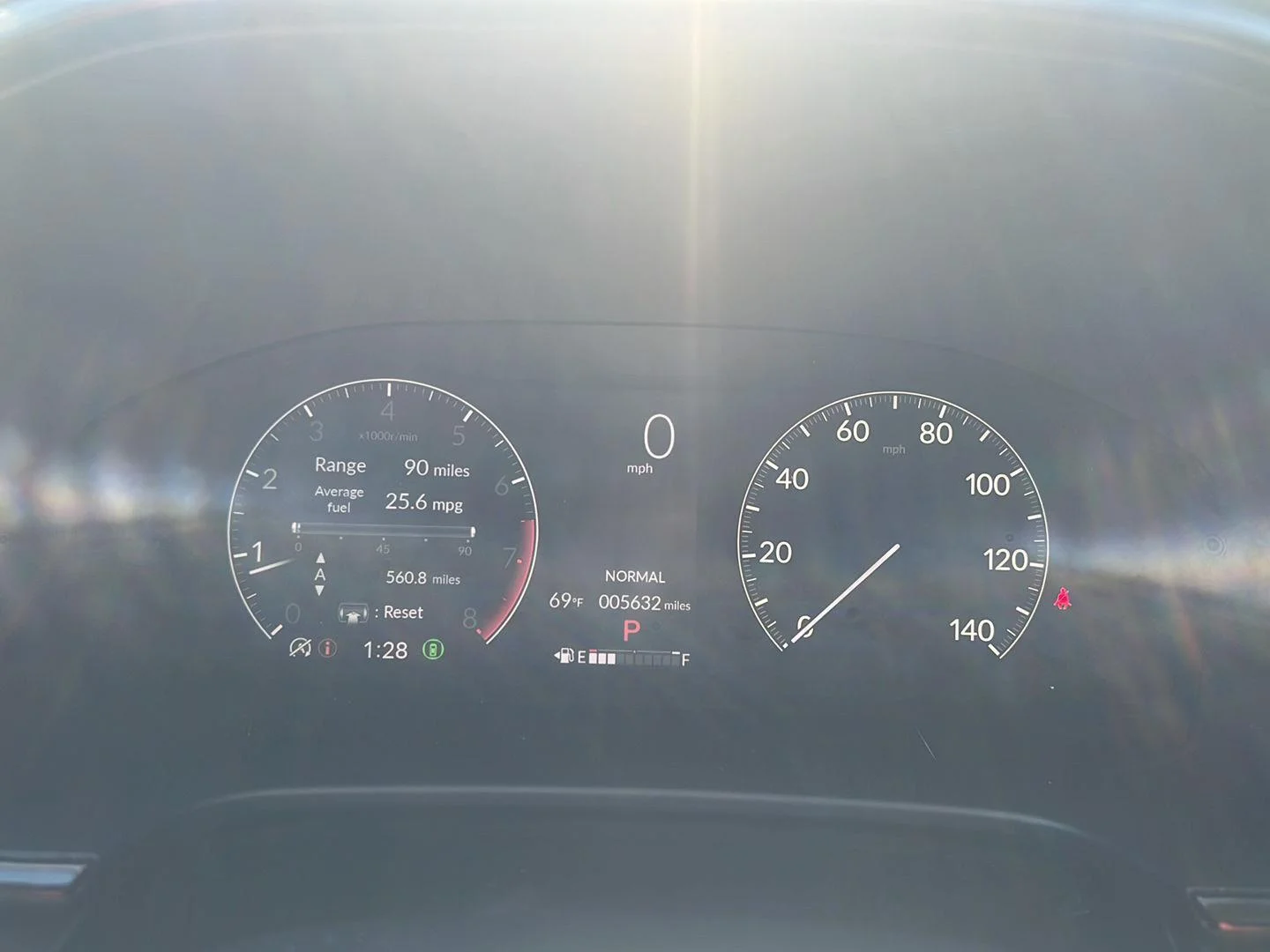 Used 2024 Canyon River Blue Metallic Honda LX image 2