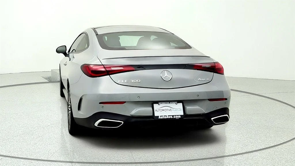 Used 2026 MANUFAKTUR Alpine Grey Metallic Mercedes-Benz CLE 300 4MATIC Coupe w/ AMG® Line & Night Pkgs & 20