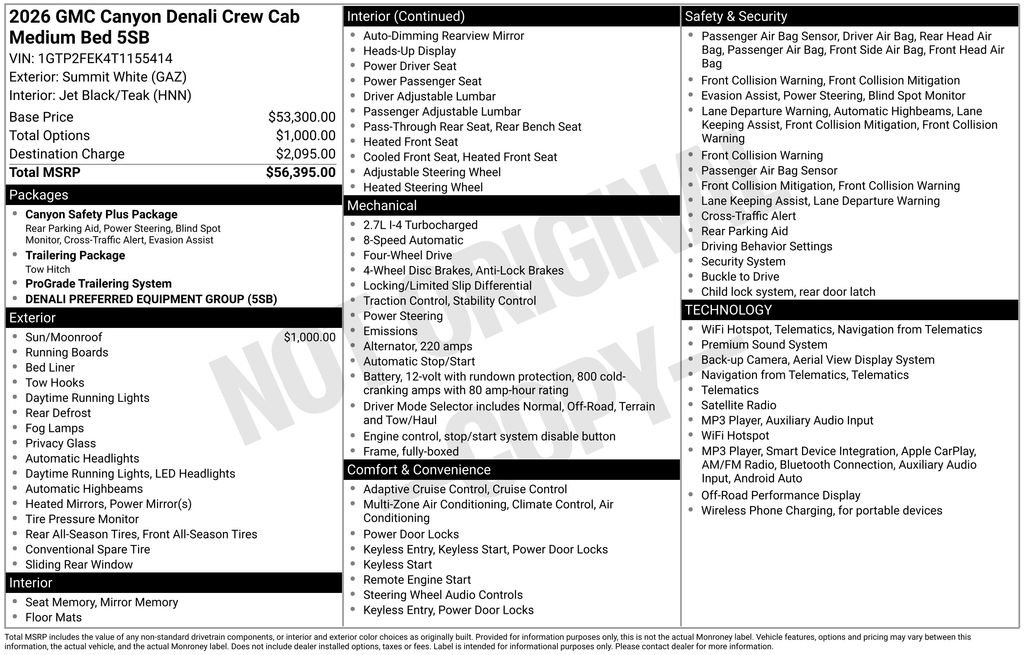 Certified Used 2026 White GMC Denali image 22