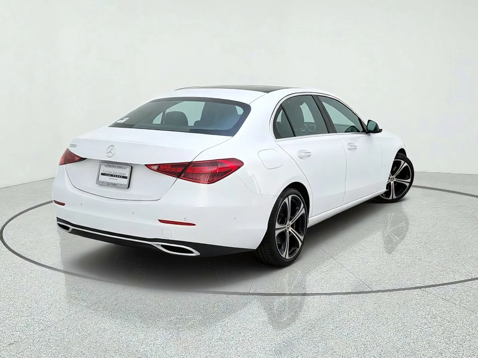 Used 2023 MANUFAKTUR Moonlight White Metallic Mercedes-Benz C 300 image 9