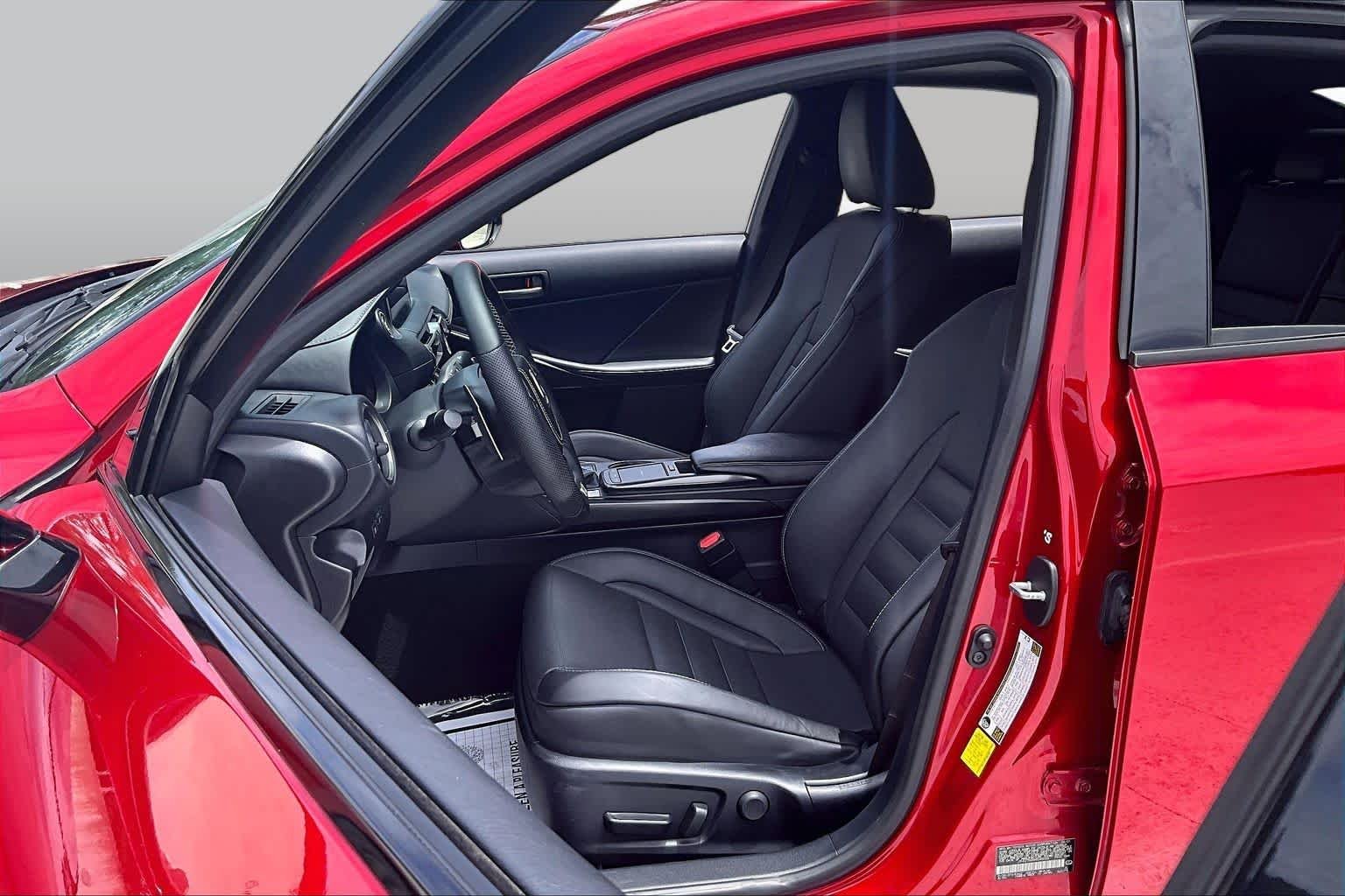 Used 2021 Infrared Lexus F SPORT image 8