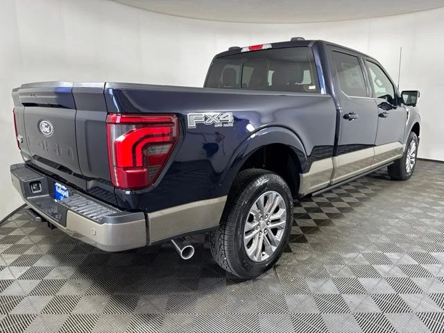 New 2026 Antimatter Blue Metallic Ford King Ranch image 3