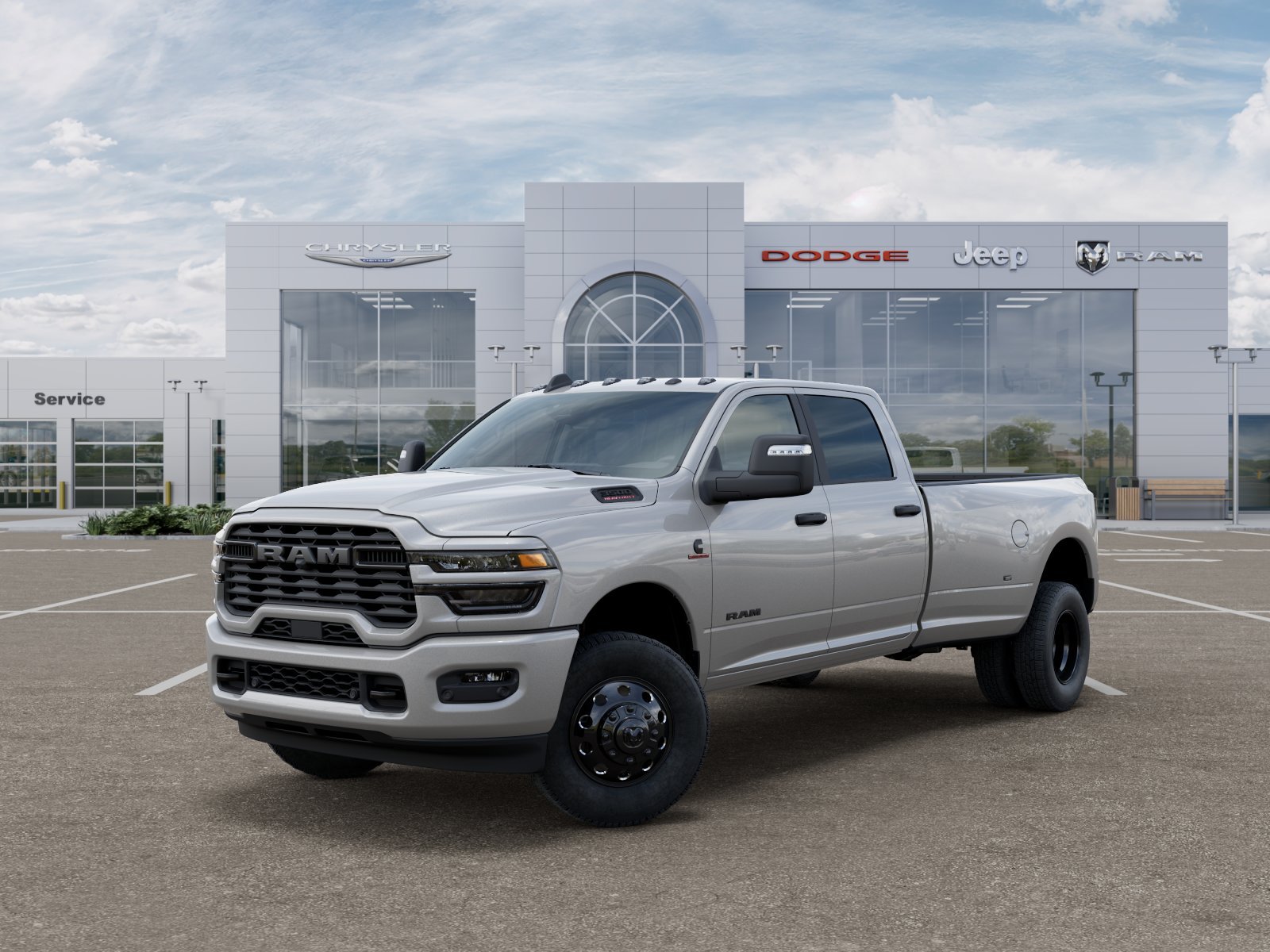 New 2026 Silver-Zynith Exterior Paint RAM Big Horn image 27