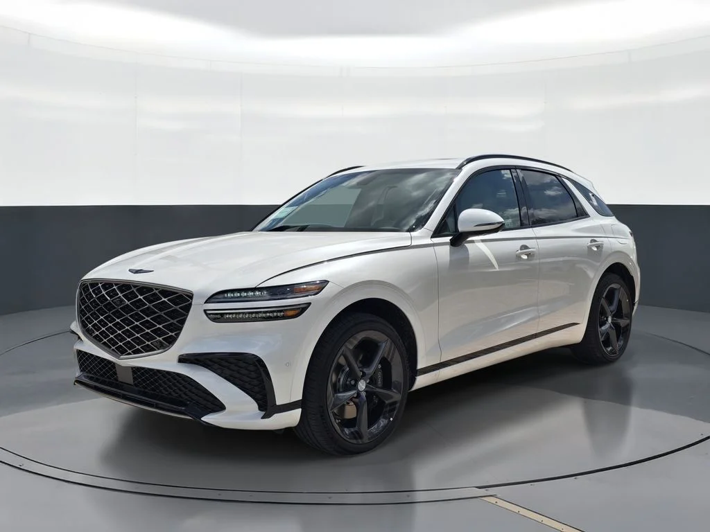 New 2027 White Genesis 3.5T Sport Prestige image 1