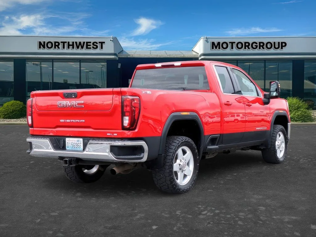 Used 2021 Cardinal Red GMC SLE image 7