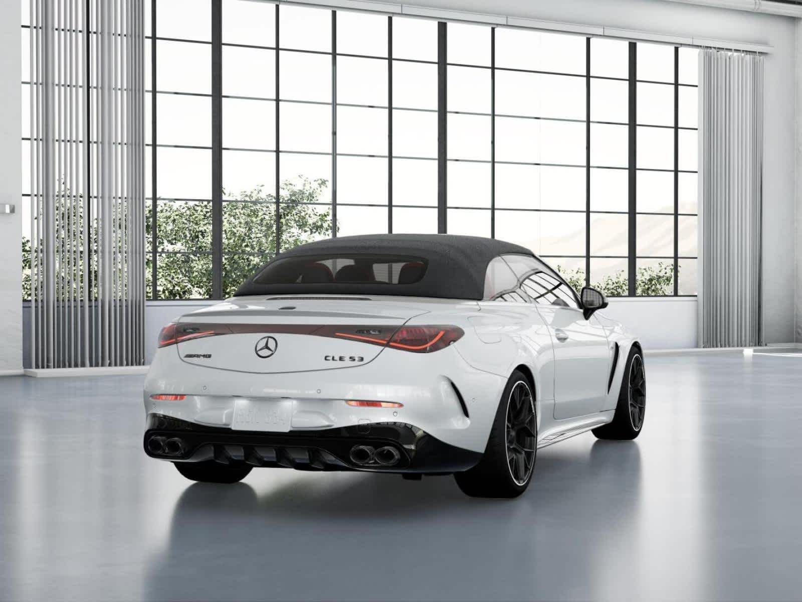 New 2026 MANUFAKTUR Moonlight White Metallic Mercedes-Benz AMG® CLE 53 4MATIC+ Cabriolet image 22