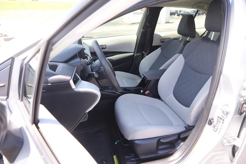 Certified Used 2022 Classic Silver Metallic Toyota LE CVT (Natl) image 8