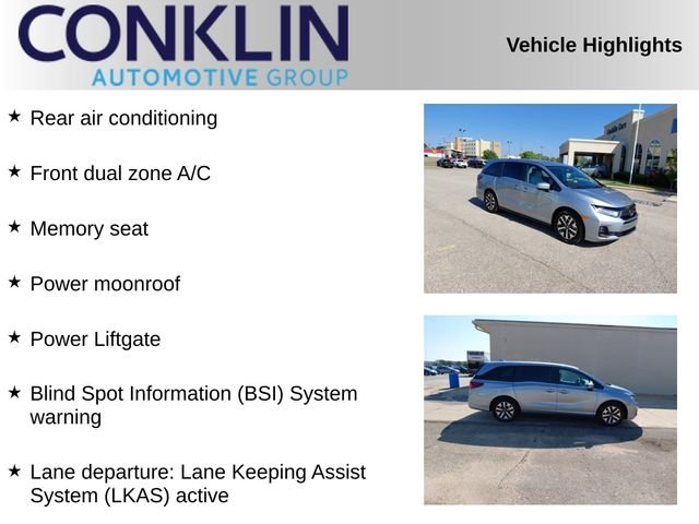 New 2026 Solar Silver Metallic Honda EX-L image 2