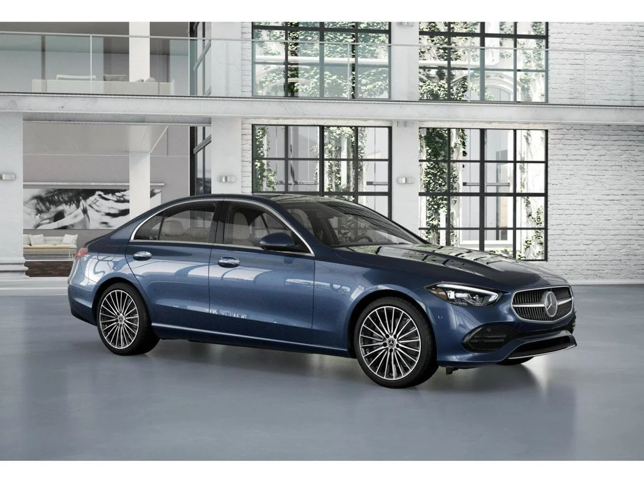 New 2026 Twilight Blue Metallic Mercedes-Benz C 300 image 12
