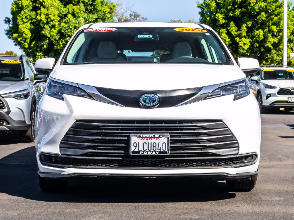 Certified Used 2024 White Toyota LE image 3
