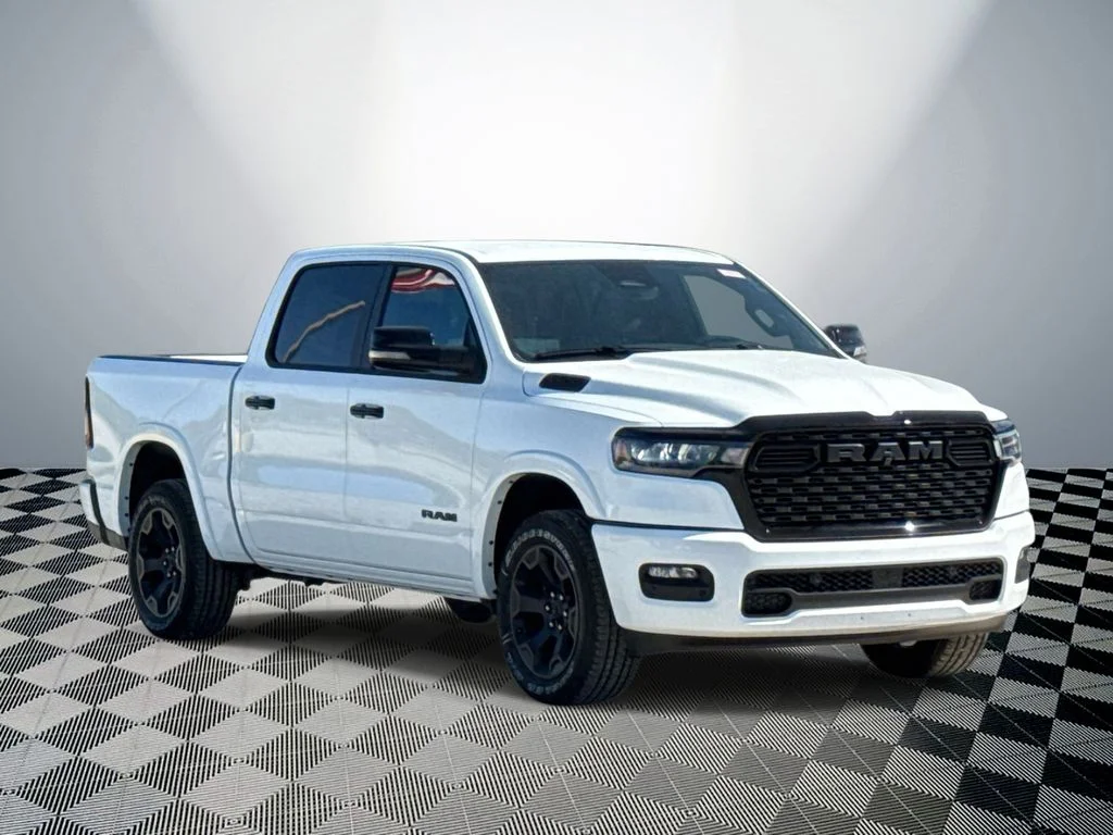 New 2026 Bright White Clear-Coat Exterior Paint RAM Big Horn/Lone Star image 4