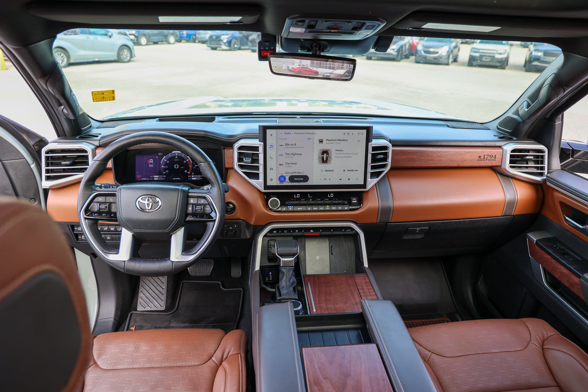 Used 2025 Lunar Rock Toyota 1794 Edition Hybrid image 51