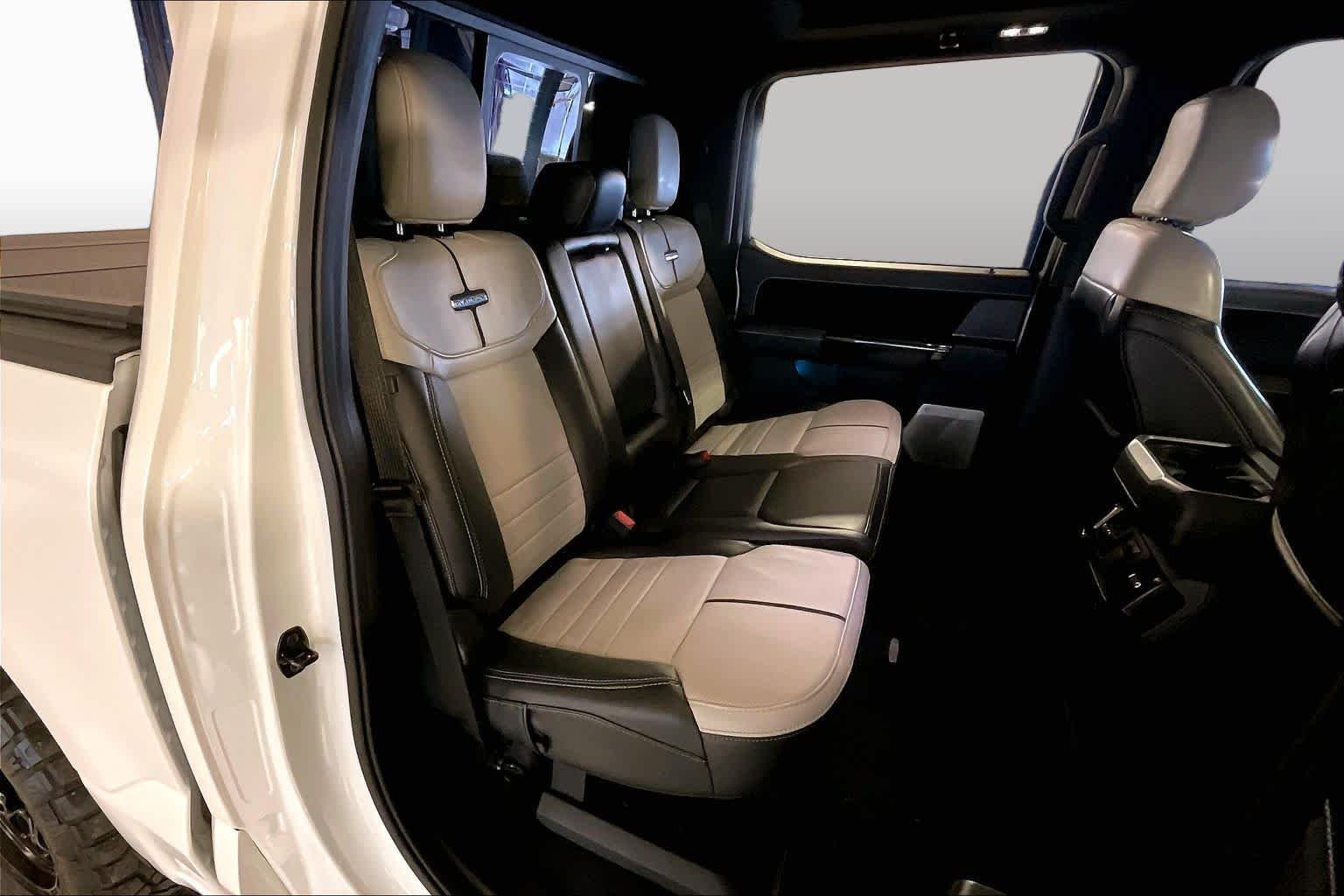 Used 2023 Star White Metallic Tri-Coat Ford Platinum image 18