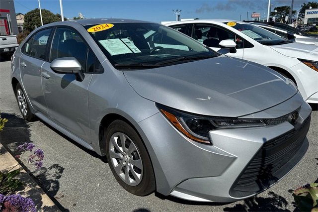 Used 2024 Toyota Corolla LE with VIN 5YFB4MDE6RP221860 for sale in Seaside, CA