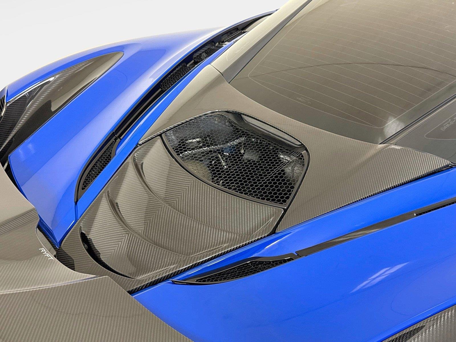 Used 2021 MSO Paris Blue / Miami Blue Wrap McLaren Performance | Full Ryft Body Kit | Carbon Steering Wheel | Exhaust | Custom Wheels image 32