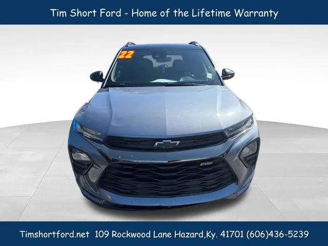 Used 2022 Gray Chevrolet RS image 4