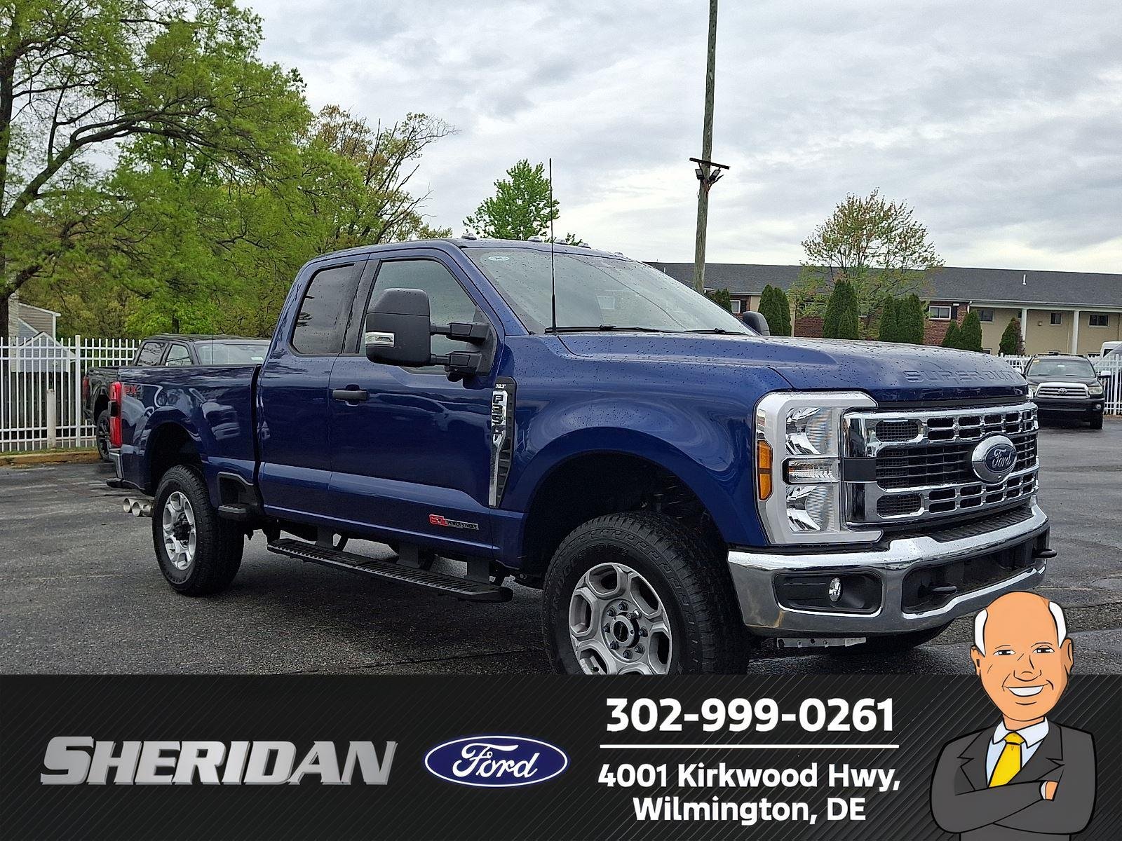 New 2026 Argon Blue Metallic Ford F-350® XLT image 1