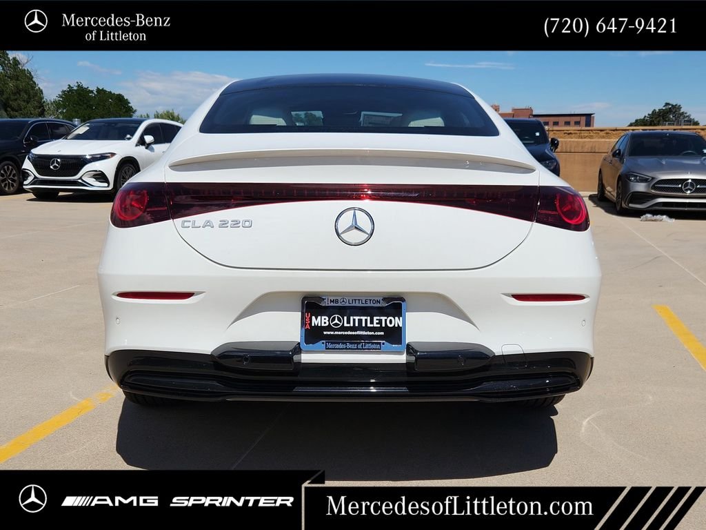 New 2027 Polar White Mercedes-Benz CLA 220 image 6