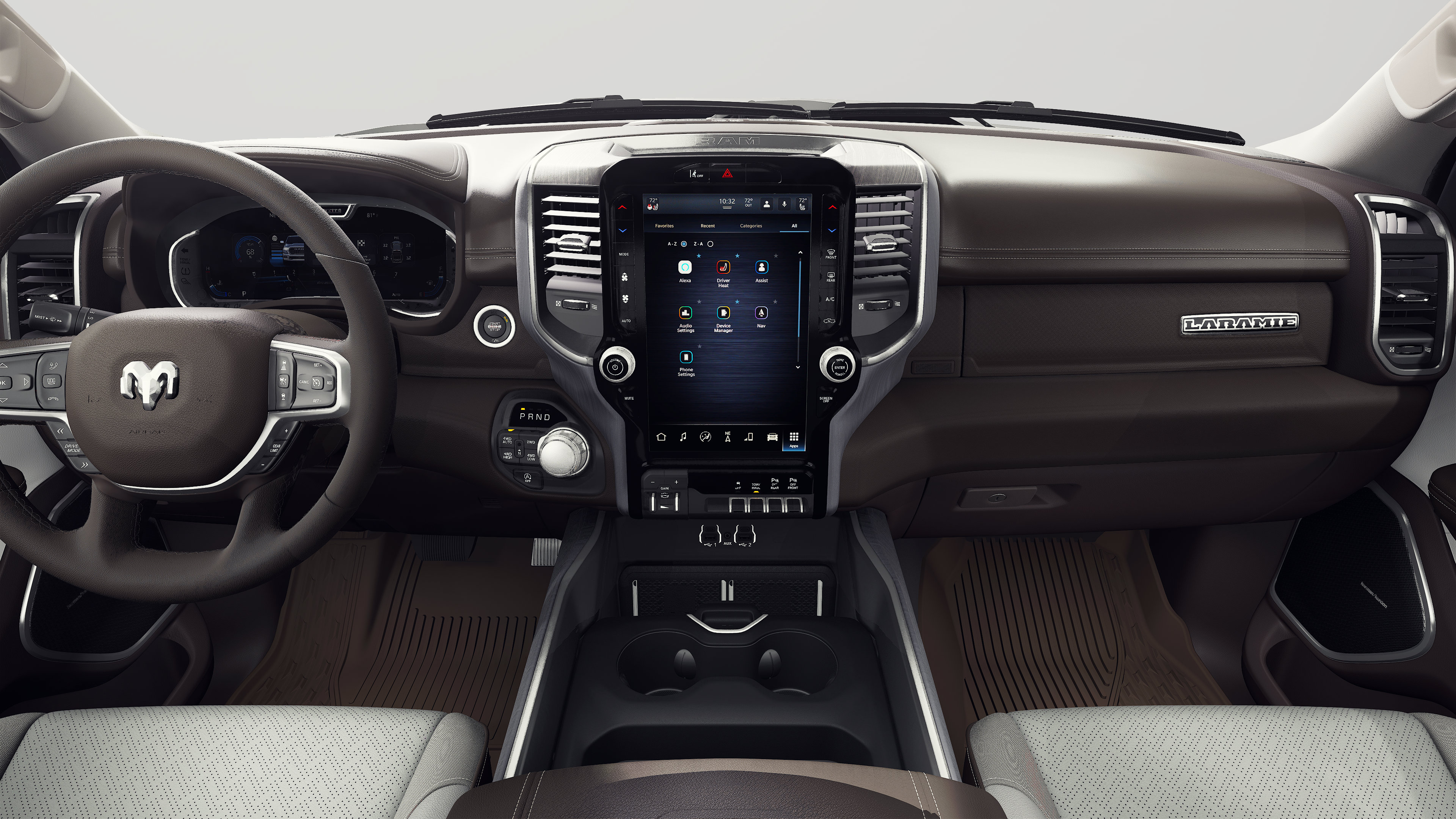 New 2027 Diamond Black Crystal Pearl-Coat Exterior Paint RAM Laramie image 18