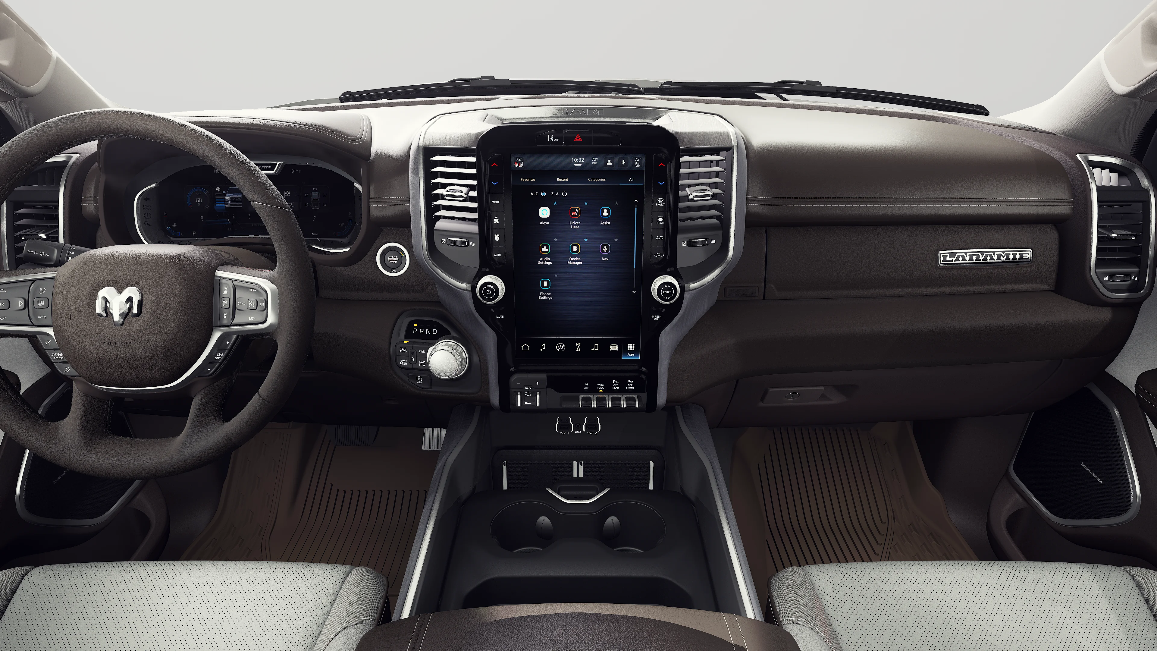 New 2027 Diamond Black Crystal Pearl-Coat Exterior Paint RAM LARAMIE image 6