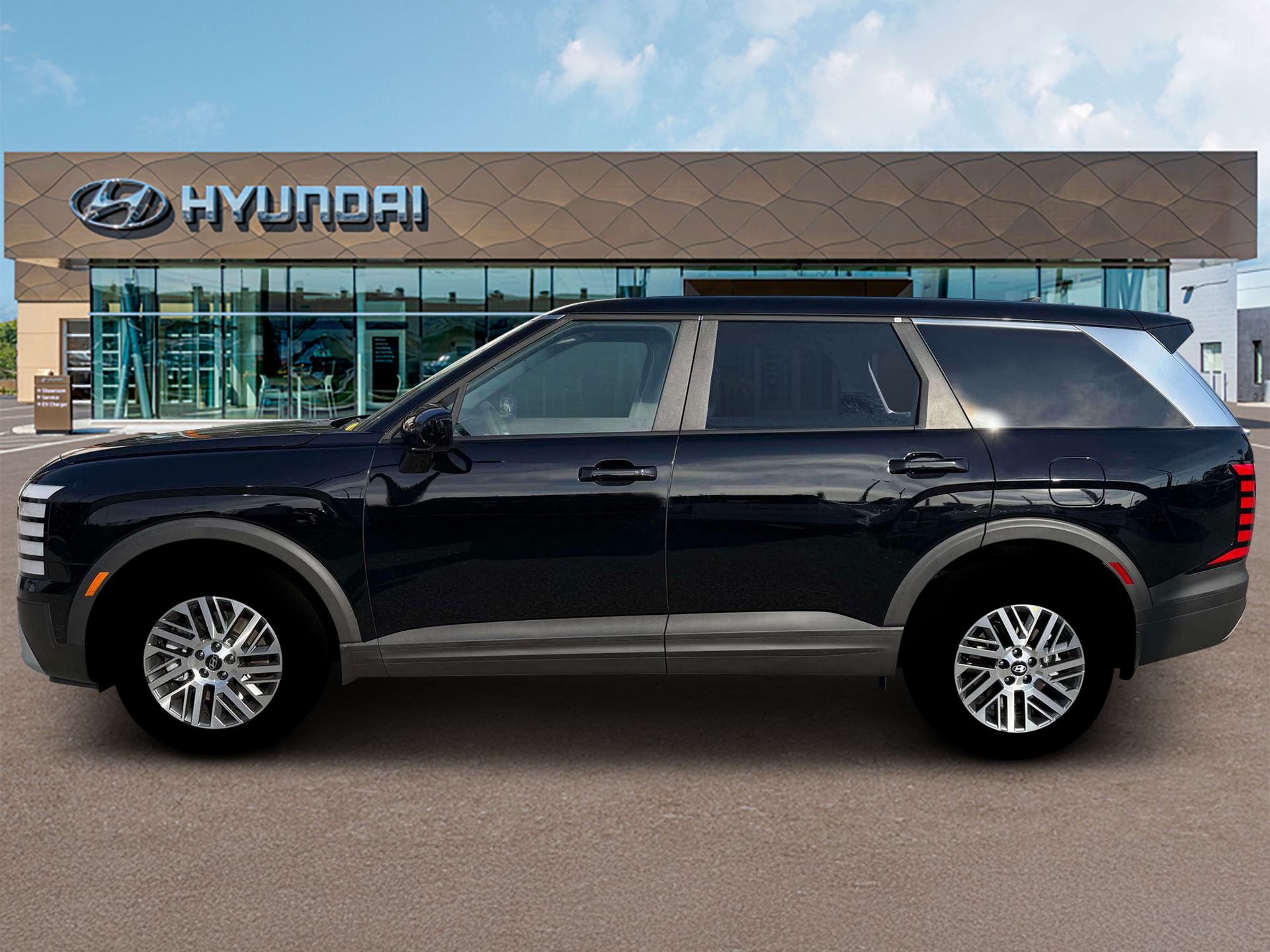 New 2026 Black Hyundai SE AWD image 3