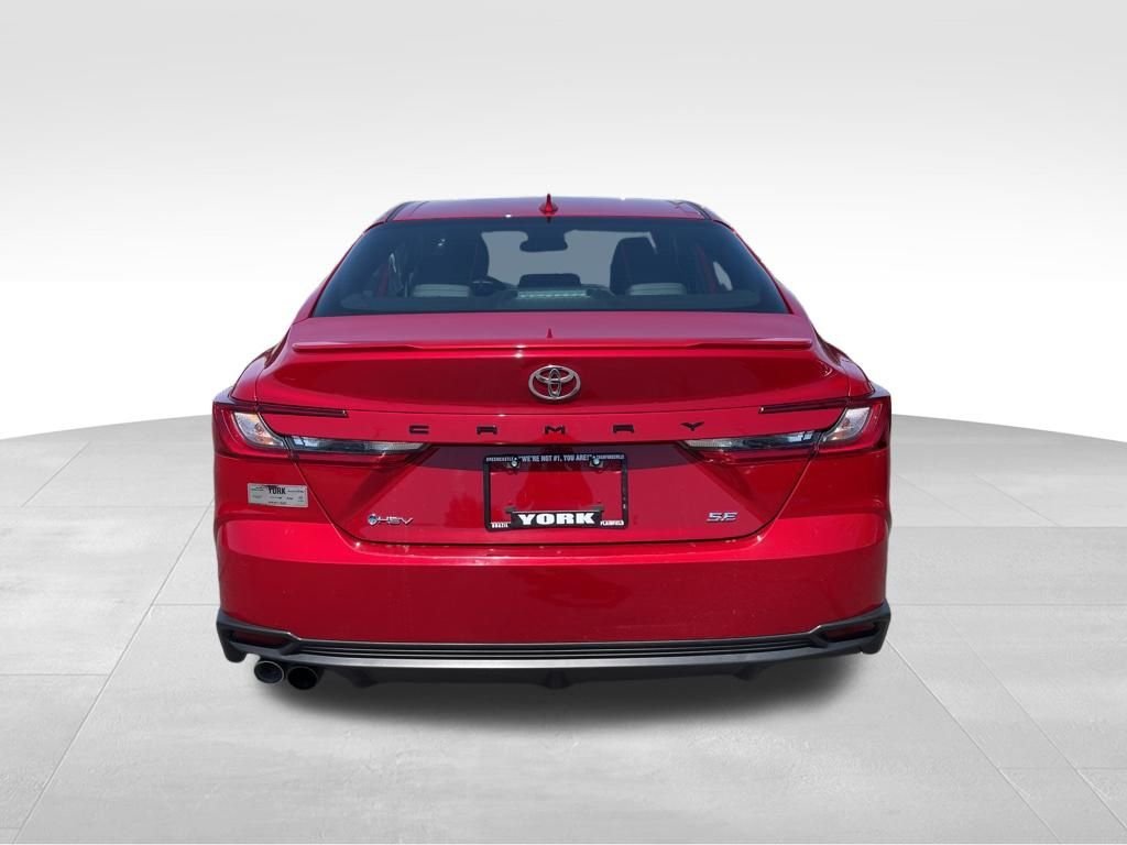 Used 2025 Red Toyota SE image 4