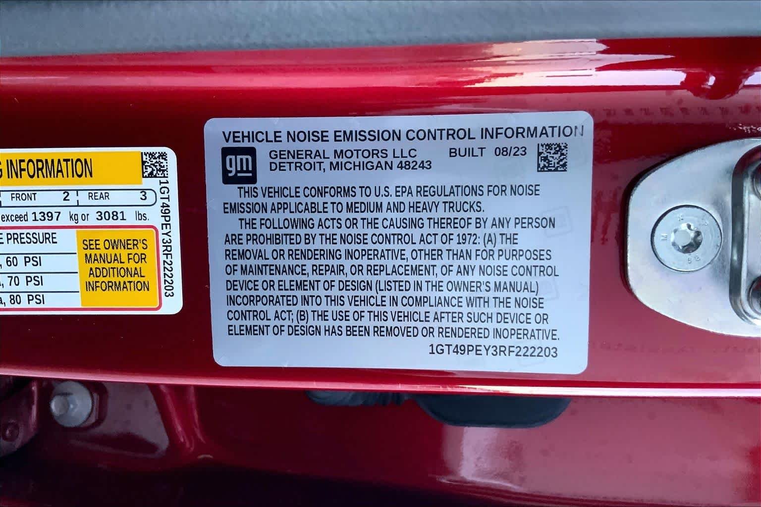 Used 2024 Volcanic Red Tintcoat GMC AT4 image 29