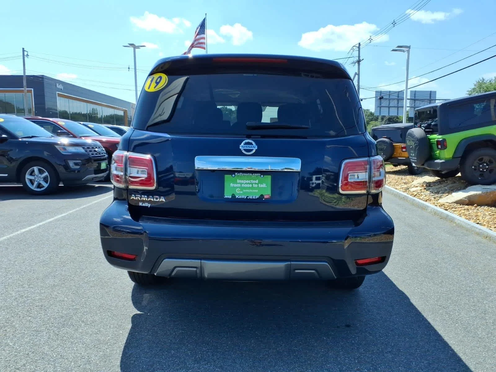 Used 2019 Hermosa Blue Pearl Nissan SV image 9