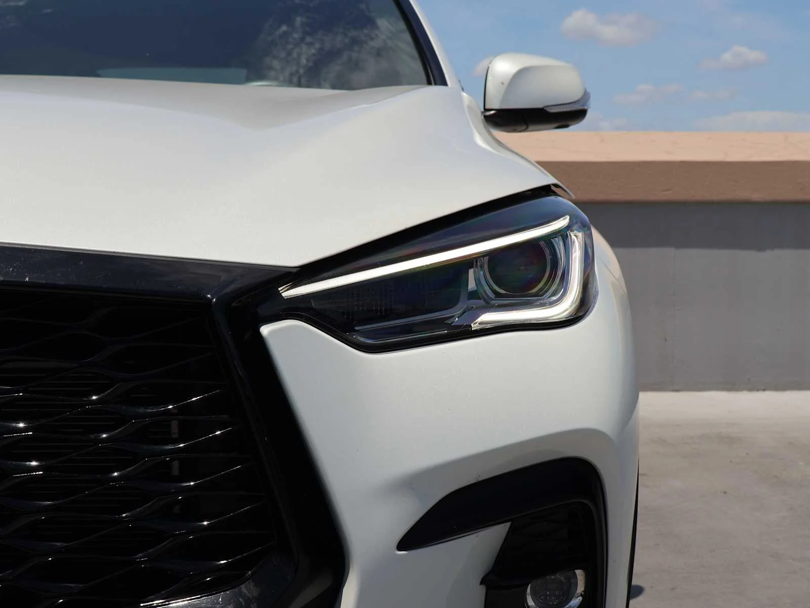 Certified Used 2023 Radiant White INFINITI SPORT image 10