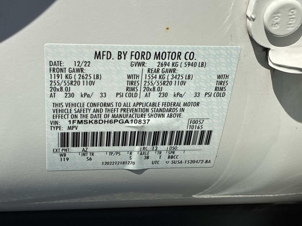 Used 2023 White Ford XLT image 24