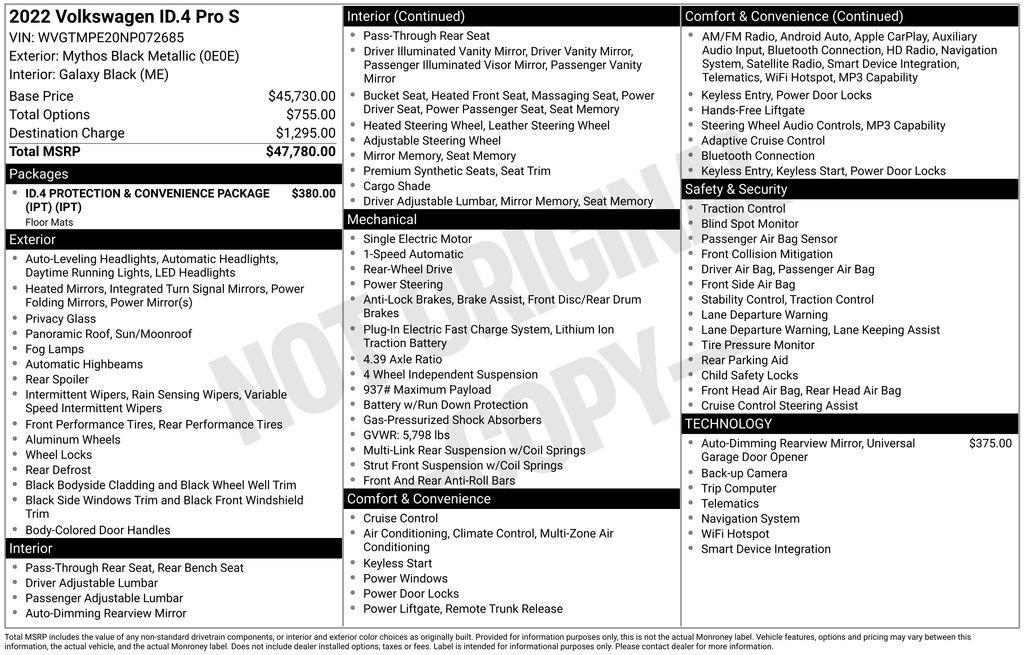 Certified Used 2022 Black Volkswagen Pro S image 22