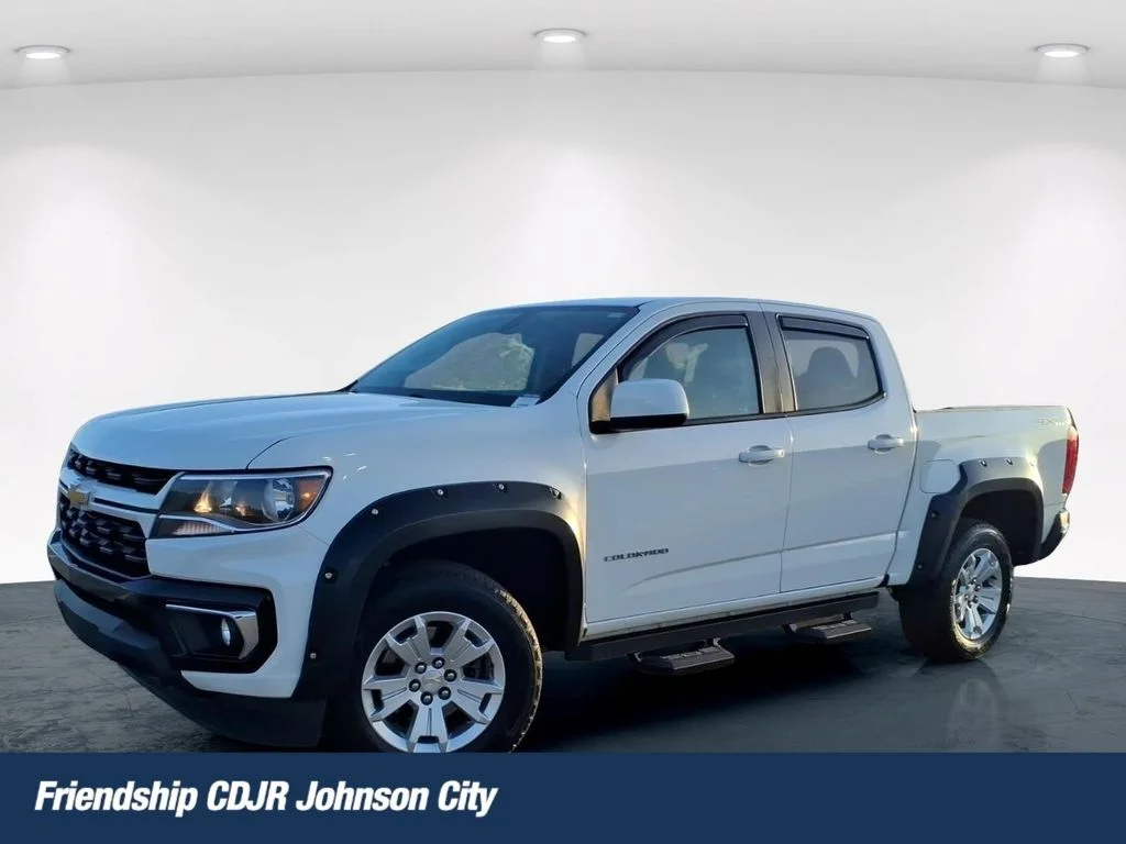 Certified Used 2022 White Chevrolet LT image 1