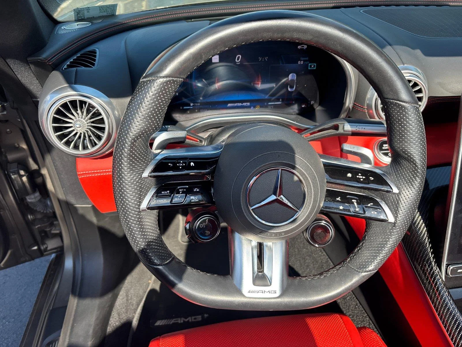 Used 2022 Selenite Grey Metallic Mercedes-Benz AMG® SL 55 image 18