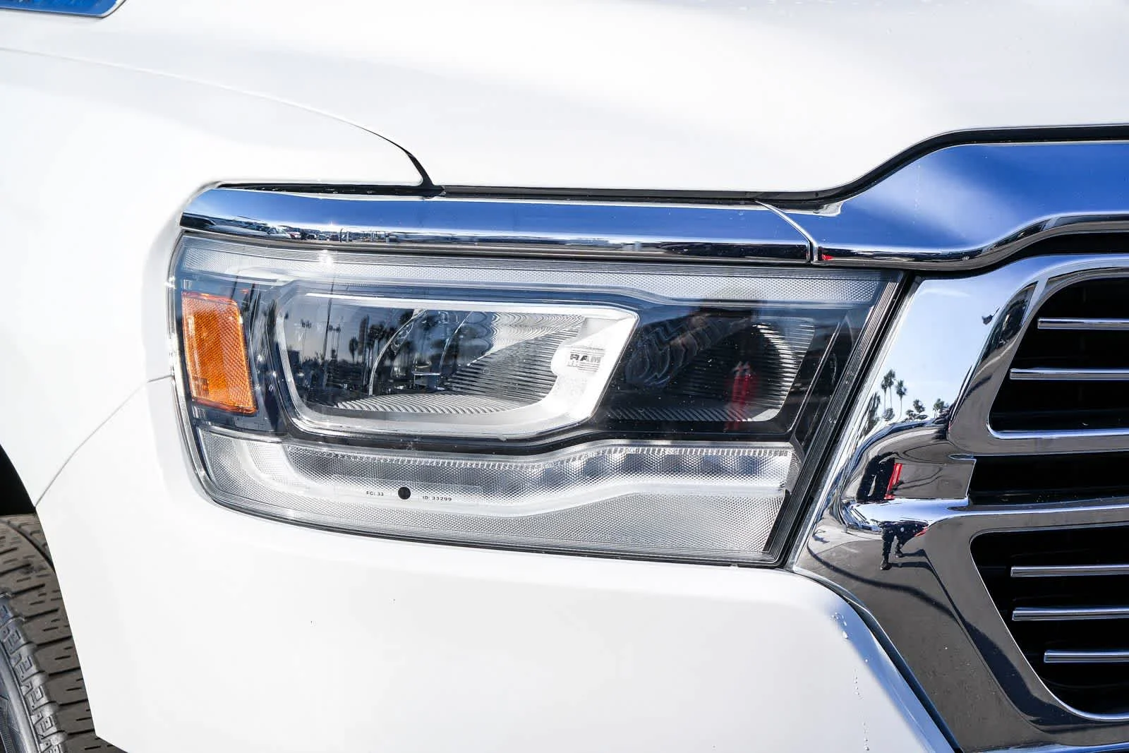 Used 2024 Bright White Clearcoat Ram Laramie image 4