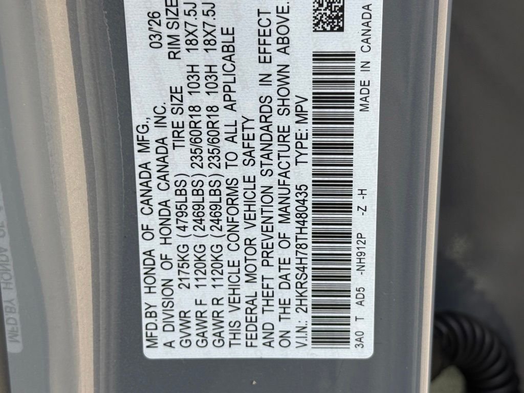 Certified Used 2026 Urban Gray Pearl Honda AWD EX-L image 28