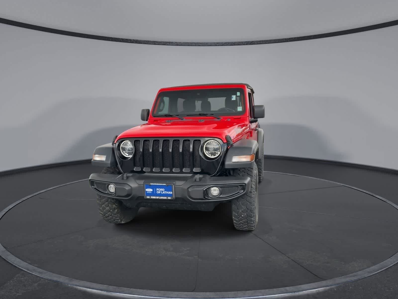 Certified Used 2022 Firecracker Red Clearcoat Jeep Willys image 3