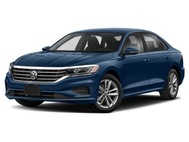 Used 2020 Tourmaline Blue Metallic Volkswagen 2.0T SEL image 1