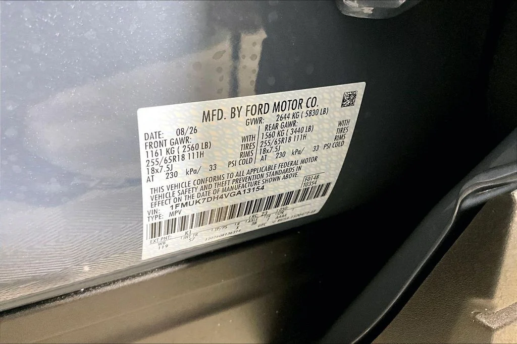 New 2027 Vapor Blue Metallic Ford Active image 12