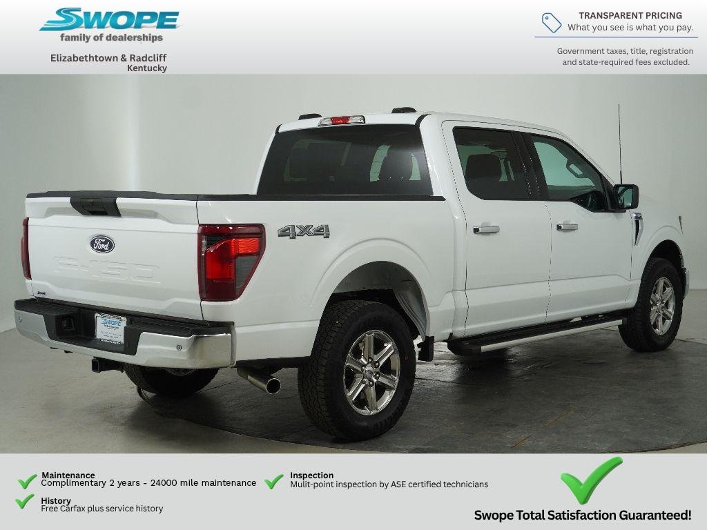 Used 2025 Oxford White Ford XLT image 3