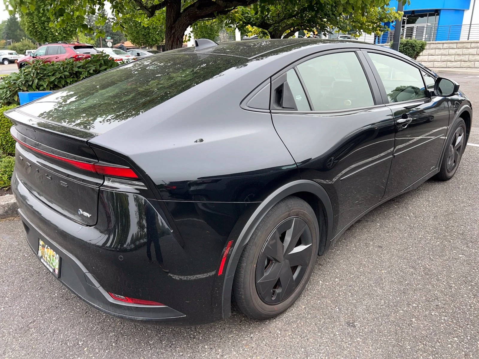 Used 2024 Midnight Black Metallic Toyota LE image 4