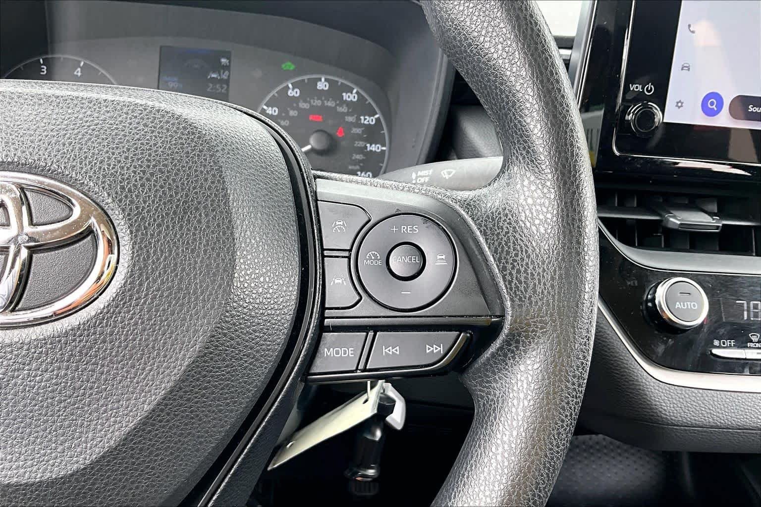 Used 2025 Celestite Toyota Hybrid LE image 23