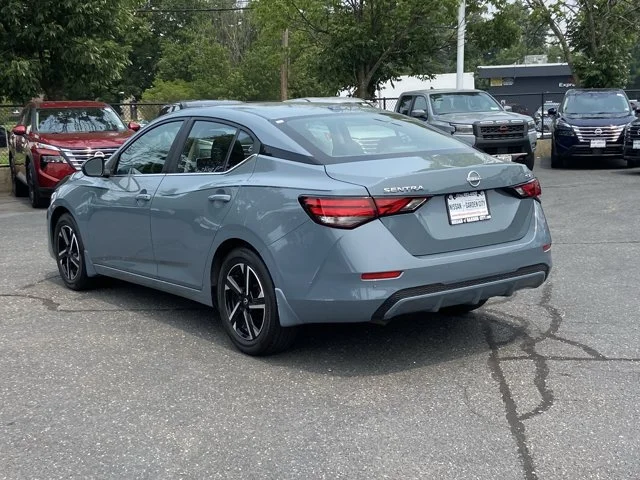 Used 2024 Atlantic Gray Metallic Nissan SV image 6