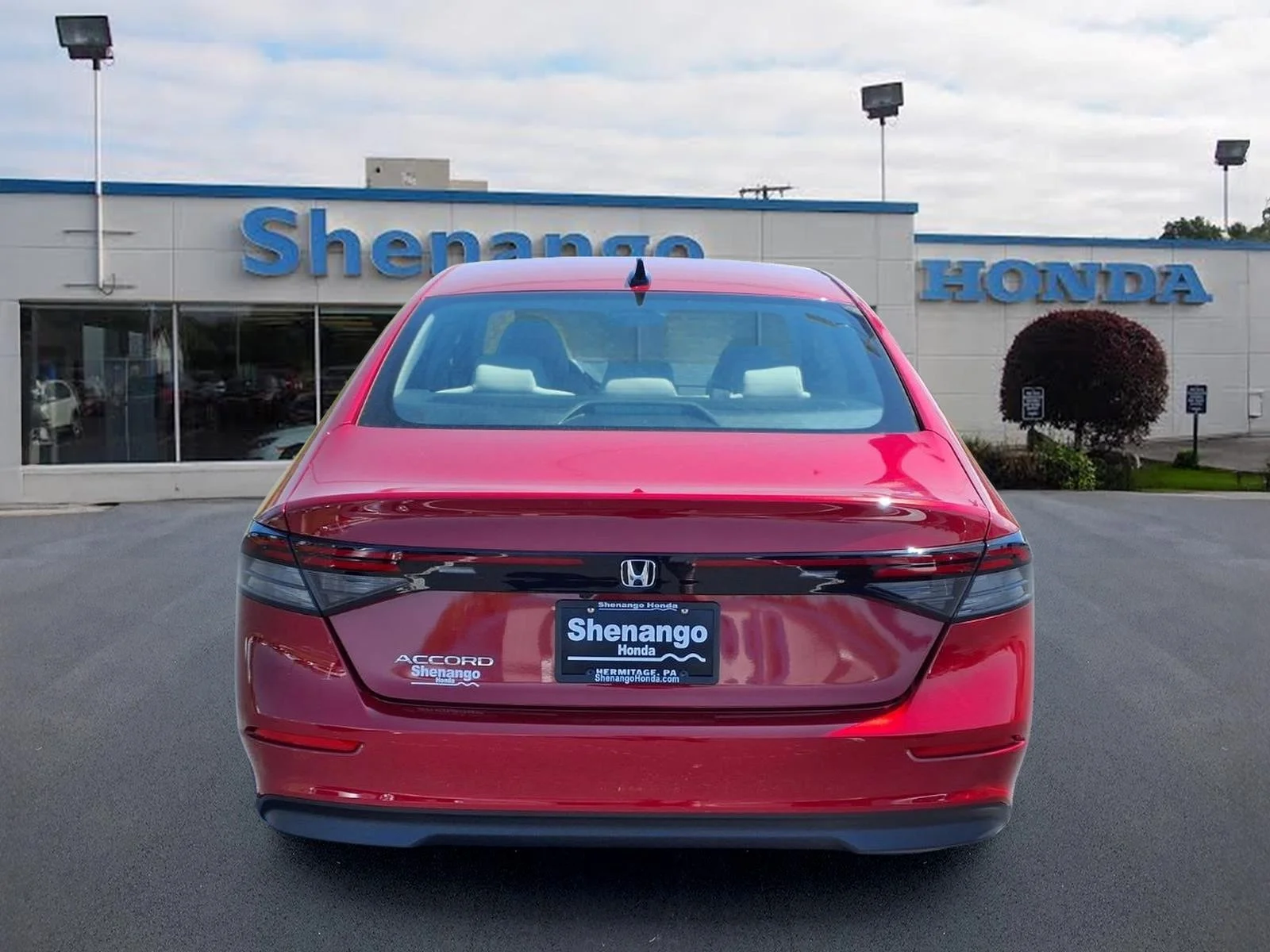 New 2026 Radiant Red Metallic Honda SE image 4