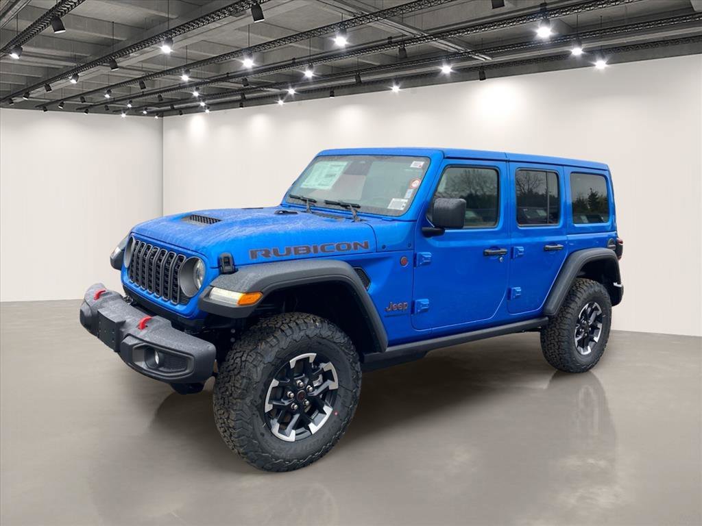 New 2026 Hydro Blue Pearl-Coat Exterior Paint Jeep Rubicon image 2