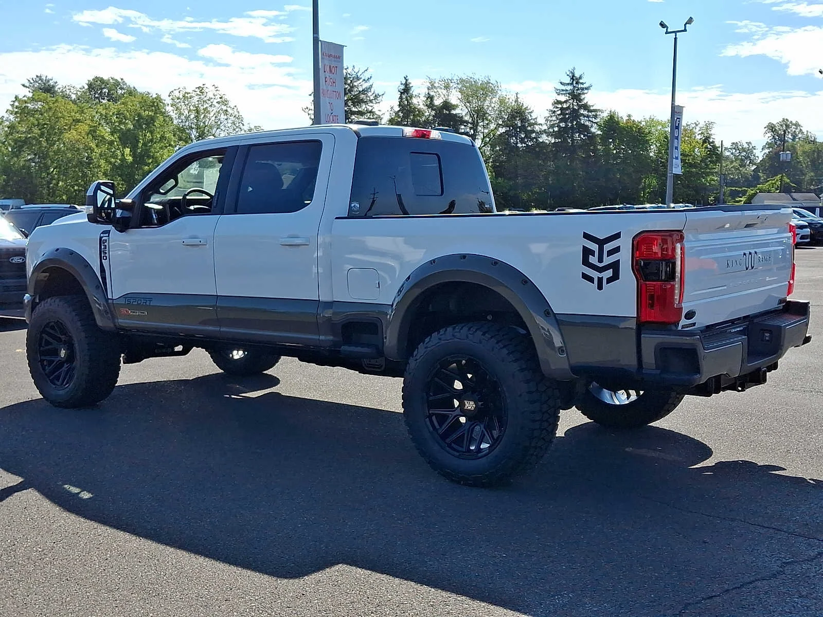 New 2026 Star White Metallic Tri-Coat Ford F-350® King Ranch TSPORT image 4